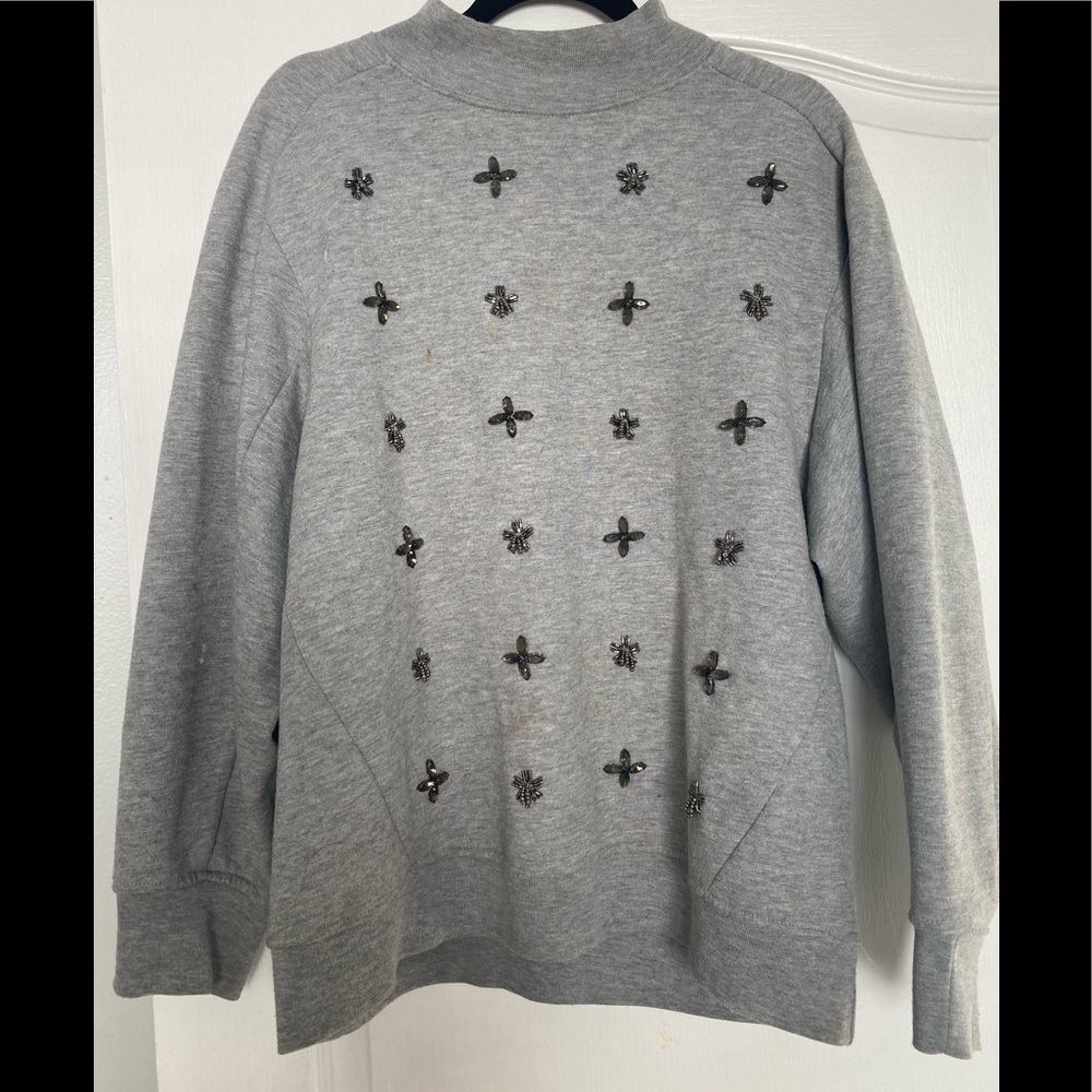 H&M Beaded Sweater